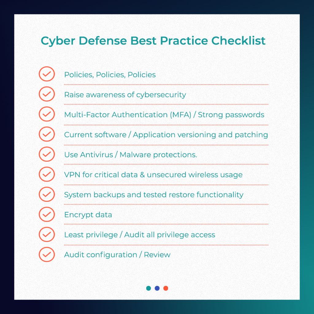 cybersecurity best practices for logistics